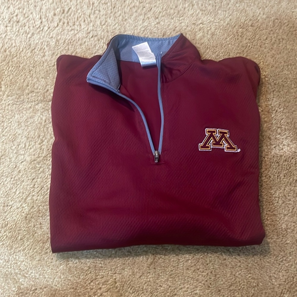 Unisex Quarter Zip UofM Long Sleeve